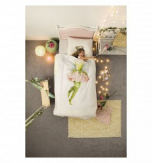 Купить комплект постельного белья snurk фея, цвет: розовый/зеленый 2 предмета ( id 9614748 )