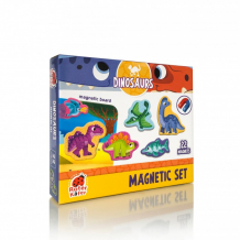 Купить roter kafer магнитный набор с доской динозавры rk2090-03