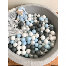 Купить anlipool сухой бассейн с комплектом шаров №57 grey pearl anpool1800143