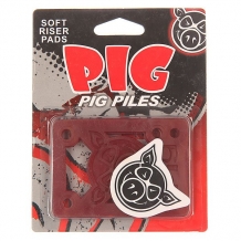 Купить подкладка pig piles soft shockpads red красный ( id 1155828 )