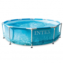 Купить бассейн intex бассейн каркасный круглый metal frame 305х76 см 28208