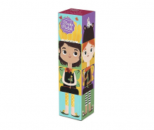 Купить развивающая игрушка krooom из картона stack&match кубики лесные феи k-441