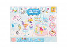 Купить play art aqua dots набор для творчества супер магазин мороженого jd-66628-c