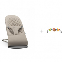 Купить babybjorn кресло-шезлонг bliss cotton и подвеска balance для кресла-качалки 