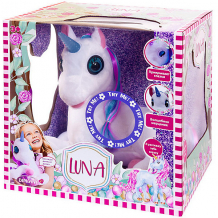 Купить интерактивная игрушка dimian единорог luna, свет и звук ( id 10309047 )