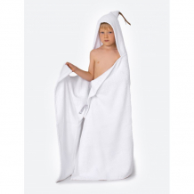 Купить babybunny полотенце детское махровое с капюшоном l 148х80 см 20h512wh