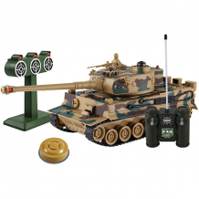 Купить танк mioshi army "стрельбы: mт-6" на радиоуправлении, свет/звук, камуфляж ( id 10792118 )