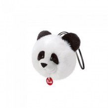 Купить мягкая игрушка trudi панда-пушистик на веревочке 12х11х9 см 29141