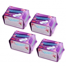 Купить цзе ши женские гигиенические прокладки анионовые ночные 8 шт. 4 упаковки complectofnightpads