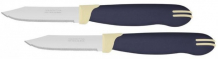 Купить tramontina ножи для овощей multicolor 7.5 см 2 шт. 1257915