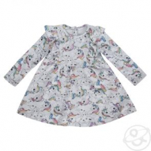 Купить платье leader kids единорог, цвет: серый ( id 10935545 )