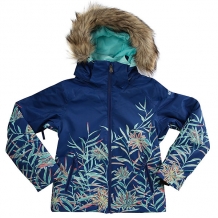 Купить куртка утепленная детская roxy jet ski se girl g snjt sodalite blue_garden синий ( id 1187420 )