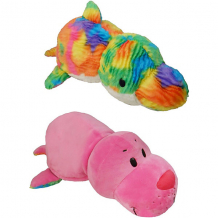 Купить мягкая игрушка-вывернушка 1toy морской котик-радужный дельфин, 40 см ( id 10465509 )