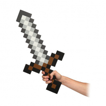 Купить пиксельный меч, коричневый, 60 см, minecraft ( id 4986606 )