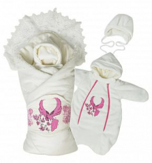 Купить комплект на выписку вдохновение babyglory, цвет: розовый 5 предметов уголок ( id 8384107 )