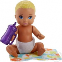 Купить игровой набор barbie ребенок с аксессуаром со светлыми волосами 7 см ( id 8213563 )