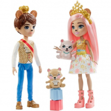 Купить enchantimals набор кукол брейли миша и бэннон миша с питомцами gyj07