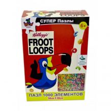 Купить kellogg's пазл froot loops (1000 элементов) 200274b