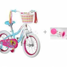 Купить велосипед двухколесный schwinn детский iris 16 и клаксон r-toys сталь/пвх 