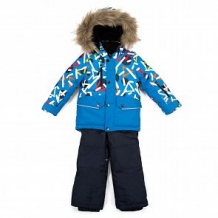 Купить комплект куртка/полукомбинезон batik наум, цвет: синий ( id 11130536 )