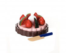Купить деревянная игрушка magni торт шоколадный 1139_02
