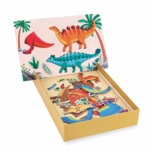 Купить apli kids магнитная игра динозавры (52 магнита) 19233