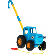 Купить каталка-игрушка умка синий трактор с палкой ht826-r