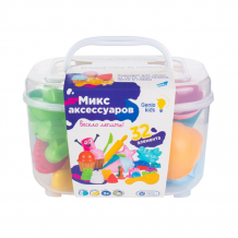 Купить genio kids набор для лепки микс аксессуаров большой (32 элемента) lep06