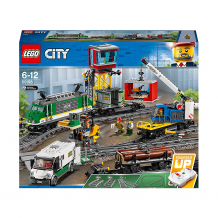 Купить конструктор lego city 60198: товарный поезд ( id 8005860 )