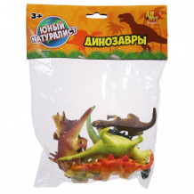 Купить abtoys фигурки-тянучки юный натуралист динозавры pt-01279