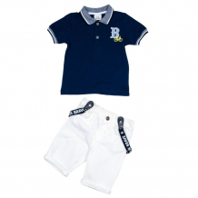 Купить cascatto комплект одежды для мальчика (футболка, бриджи, подтяжки) g-komm18/03 