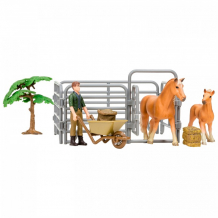 Купить masai mara игрушки фигурки на ферме (8 предметов) мм205-024