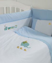 Купить постельное белье kidboo little ducks premium (3 предмета) 
