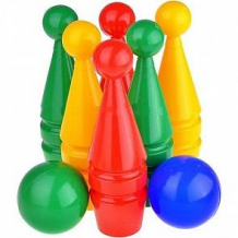 Купить игровой набор совтехстром кегли и шары, 6.5 см ( id 189662 )