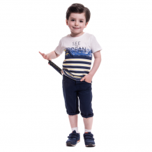 Купить cascatto комплект одежды для мальчика (футболка, бриджи, подтяжки) g-komm18 