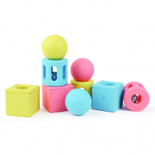 Купить конструктор hape игрушка для малышей погремушка улыбка (9 предметов) e0456_hp