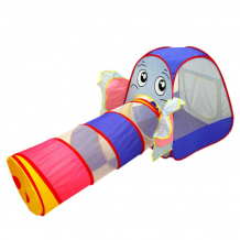 Купить наша игрушка палатка игровая с туннелем слоненок 200175423 200175423