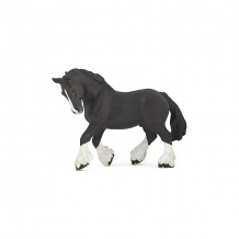 Купить фигурка papo шайрская черная лошадь ( id 10317373 )