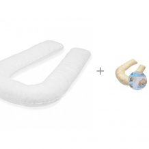 Купить farla подушка для беременных basic u150 (340 см) с наволочкой биосон 