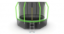 Купить evo jump батут cosmo с нижней сеткой 366 cм cosmo 12ft (green) + lower net