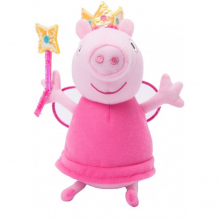 Купить мягкая игрушка свинка пеппа (peppa pig) фея с палочкой 20 см 31152
