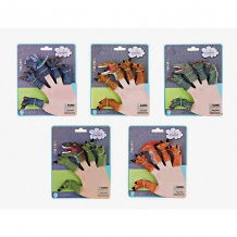 Купить пальчиковый театр finger puppets "динозавры", 5 шт ( id 13335685 )