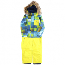 Купить комбинезон сноубордический детский quiksilver rookie kids blue sulphur желтый,голубой ( id 1189811 )