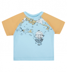 Купить футболка мамуляндия земля-воздух, цвет: голубой ( id 5458879 )