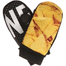 Купить варежки сноубордические neff character mitt chips n salsa черный,мультиколор ( id 1177210 )