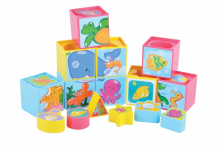 Купить развивающая игрушка red box набор кубиков 9 штук с вкладышами 25592-1