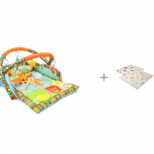 Купить развивающий коврик forest opondo с игровым ковриком funny unicorn and balloons 200х180х1 см 