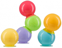 Купить happy baby набор пвх-игрушек для ванной iq-bubbles 32017