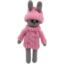 Купить вязаная игрушка niki toys заяц в свитере, 35см ( id 11813458 )