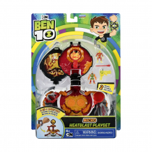 Купить игровой набор playmates ben 10 "микромир. человек-огонь" ( id 12863103 )